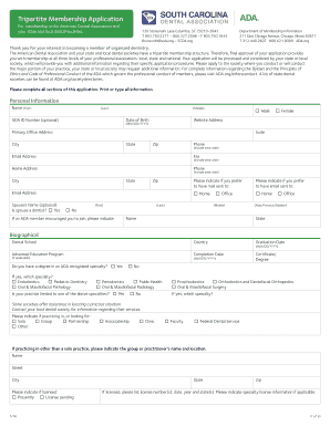 Tripartite Membership Application