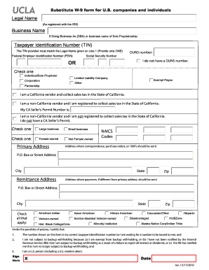 W-9 Form for US Companies and Individuals