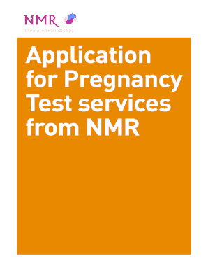 NMR Bovine Pregnancy Testing Enrolment Form
