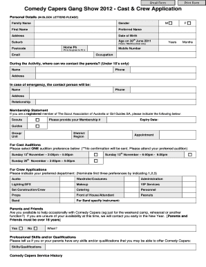Form preview