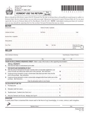 Vermont Snowmobile Registration & Title Application