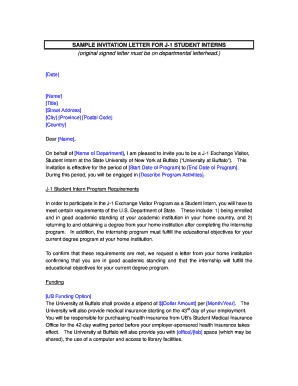 Visa invitation letter sample pdf - invitation letter for internship