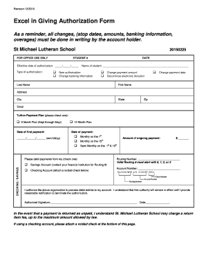 Excel in Giving Authorization Form - stmikeschool