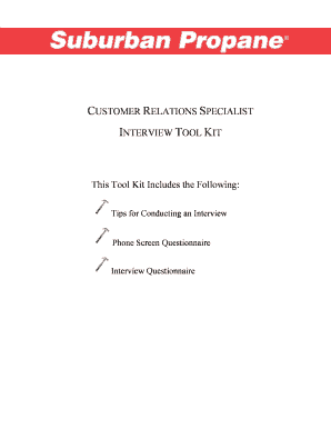 Customer Relations Specialist Interview Tool Kit