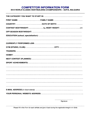 Form preview