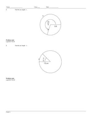 Math Worksheet