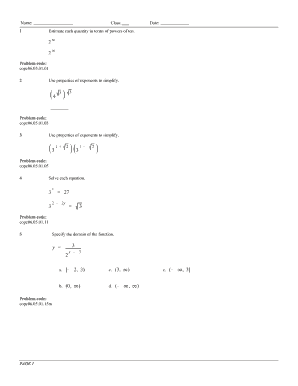 Math Homework Worksheet