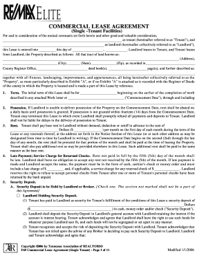 Commercial Lease Agreement