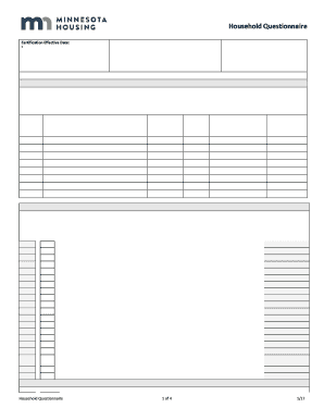 Household Questionnaire