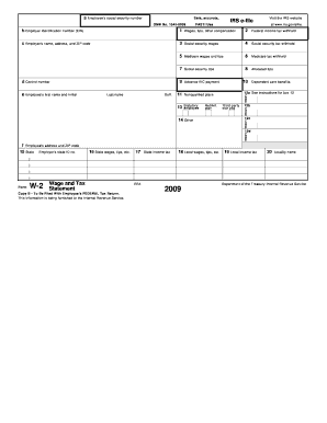 W-2 Wage and Tax Statement