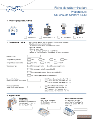 Fiche de détermination