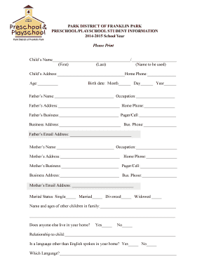 Form preview