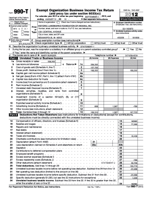 Form 990-T 2012