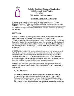 HIPAA Business Associate Agreement