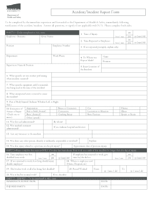 Accident/Incident Report Form