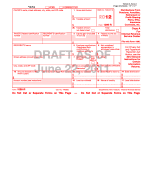 IRS Form 1099-R