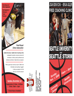 Five Hours of Clinic Speakers Full Seattle U