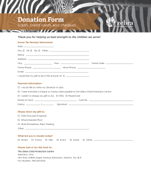 Donation Form
