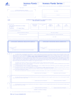 Modulo di autorizzazione SDD Invesco Funds