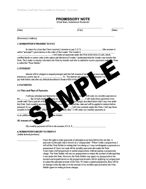 Multistate Fixed Rate Note