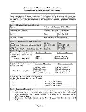 Elementary cheers - Knox County Retirement Pension Board Authorization for