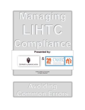 LIHTC Compliance Training Guide