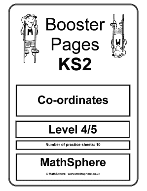 KS2 Coordinates Practice Worksheets