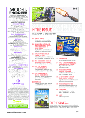 Model Engineer Magazine Subscription Form
