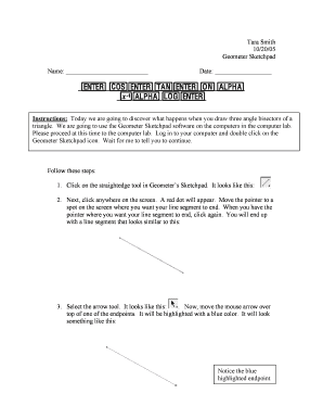 Geometry Assignment Triangle Angle Bisectors