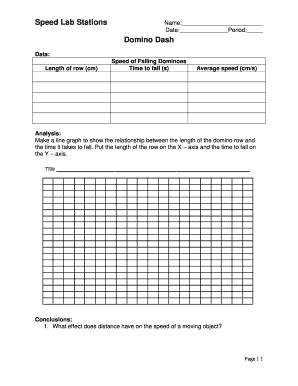Speed Lab Stations Worksheet