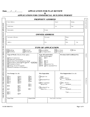 Commercial Building Permit Application
