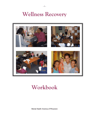 Wellness Recovery Workbook