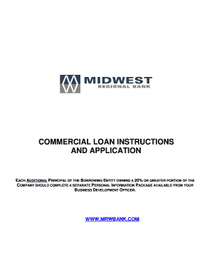 Commercial Loan Application