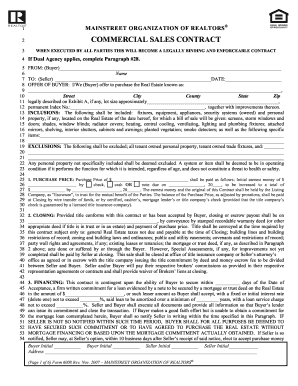 Commercial Sales Contract