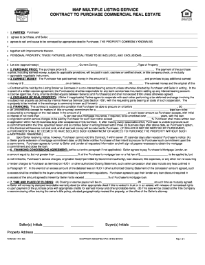 Commercial Real Estate Purchase Contract