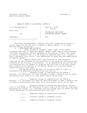 Grant writing examples pdf - Example of a California bStipulationb and bOrderb Appointing Special bb