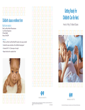 Childbirth Classes Enrollment Form