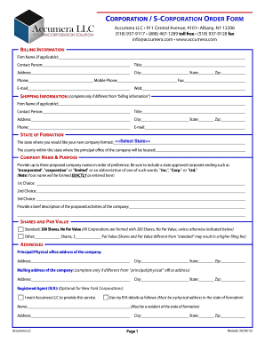 Business Formation Package