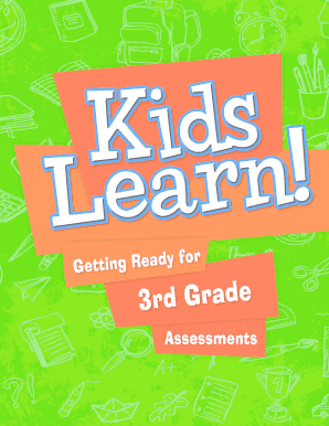 3rd Grade Assessment Pretest