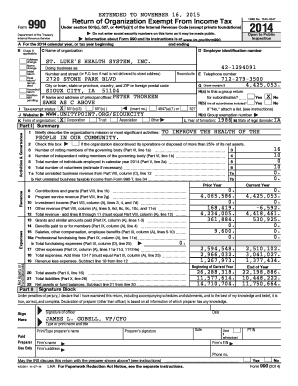 Form 990 2014