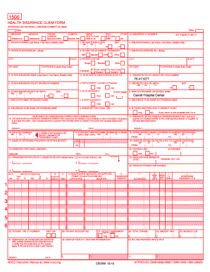 Health Insurance Claim Form