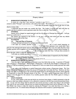 Multistate Fixed Rate Note