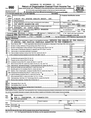 Form 990 2014