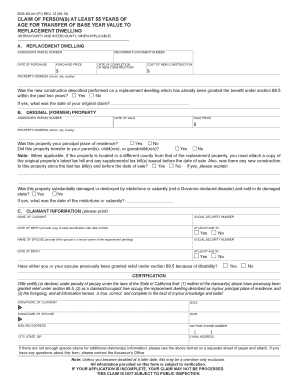 California BOE-60-AH Form