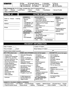 Victim Information Form