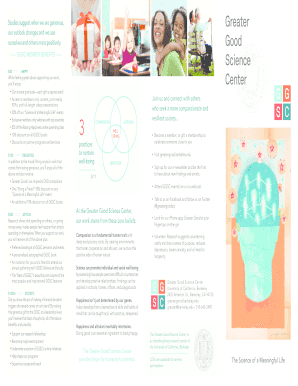 Greater Good Science Center Membership Application