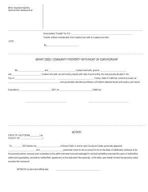 California Grant Deed