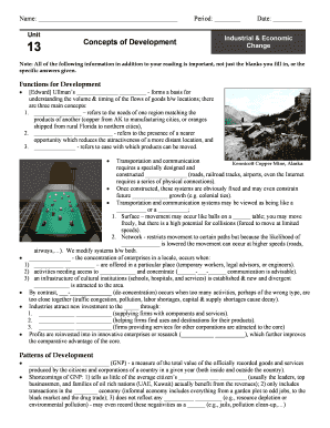 Example of rrl matrix - Unit Industrial Economic Concepts of Development Change - teacherweb ftl pinecrest