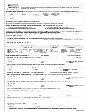HDFC Mutual Fund Application Form