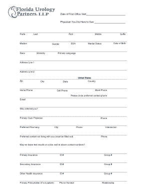 Patient Intake Form